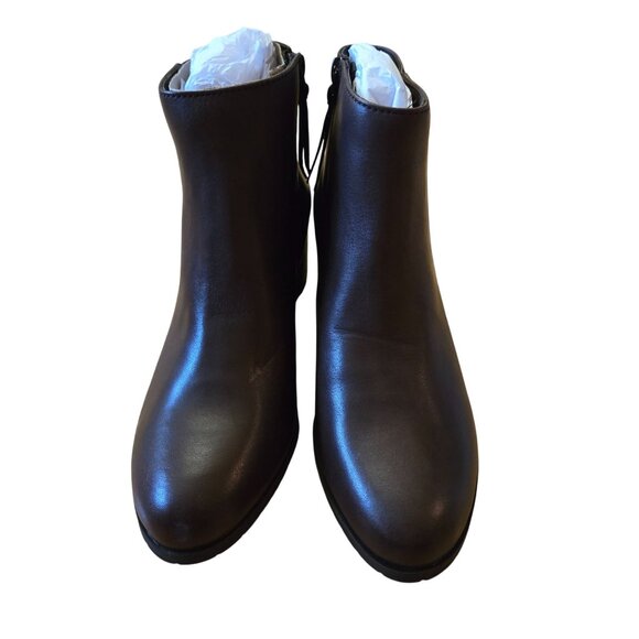 NWT/NWOB Naturalizer Bay Waterproof Leather Ankle Boots Size 7.5 - Picture 2 of 8